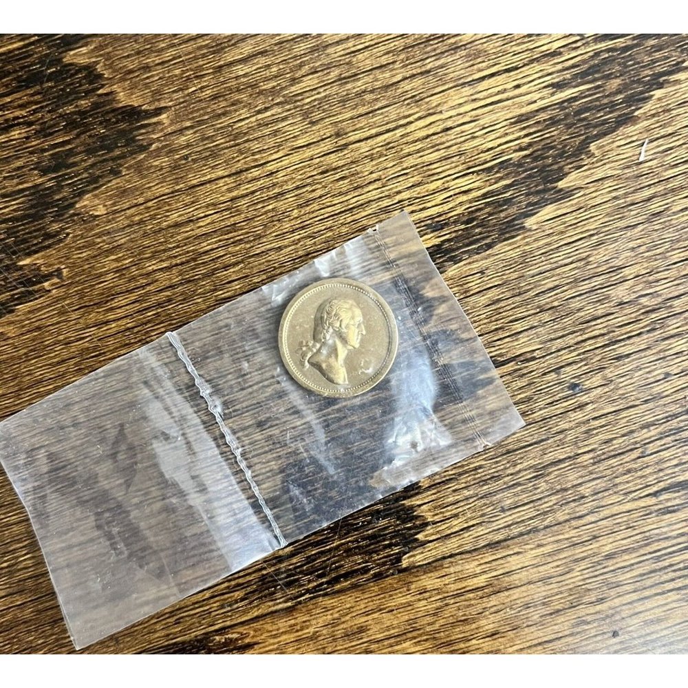 US Washington Lincoln Medal Coin Rare Uncirculated UNC 0.999